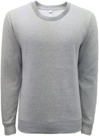 Buy heather-gray DP 2003 Cotton/Poly 3end Fleece-  Crew Neck Sweatshirt - Unisex